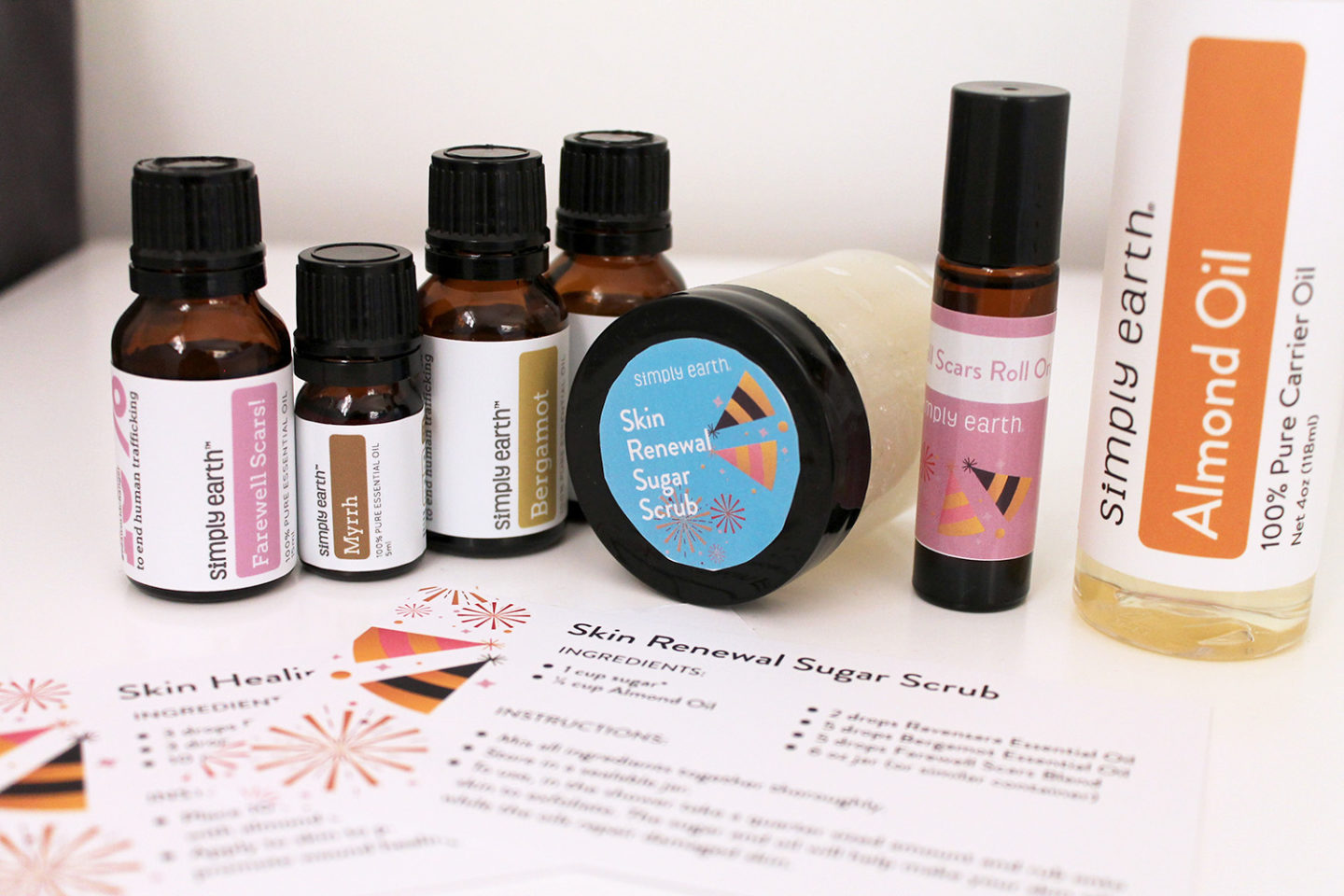 Simply Earth Essential Oil January Recipe Box — Vanessa Kingson 7404